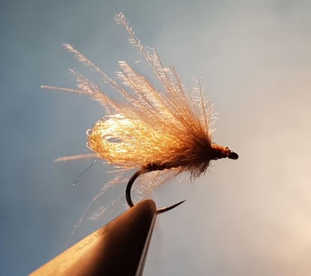 Bubble sedge EP fibers mouche fly tying eclosion