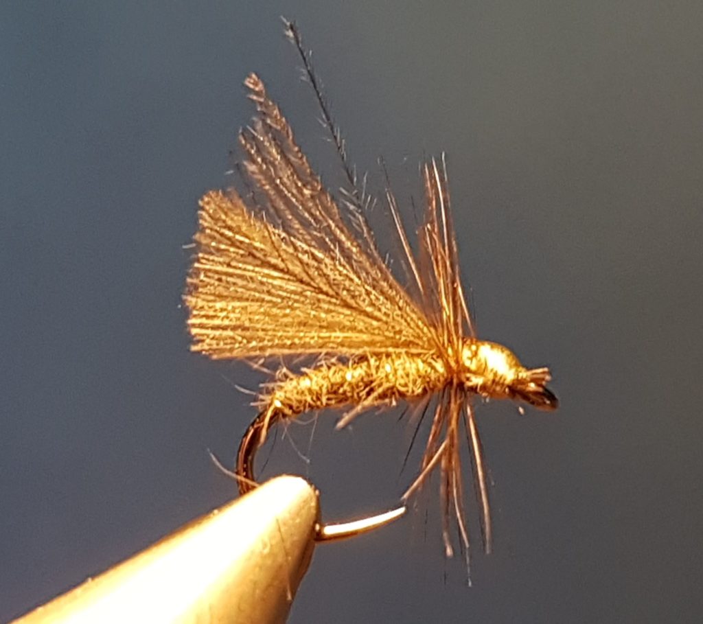 EM3 hackle mouche fly tyng eclosion emergente