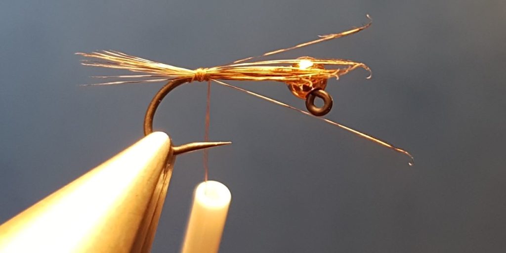 Perdigon madera bille tungstene fly tying mouche eclosion