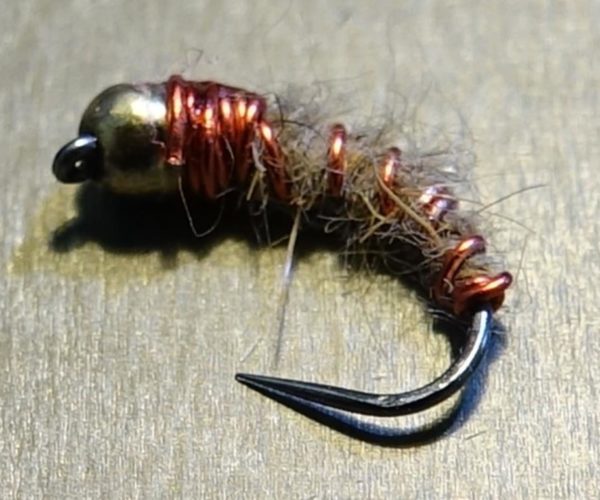 Nymphe bille dubbing lièvre hare fly tying mouche eclosion