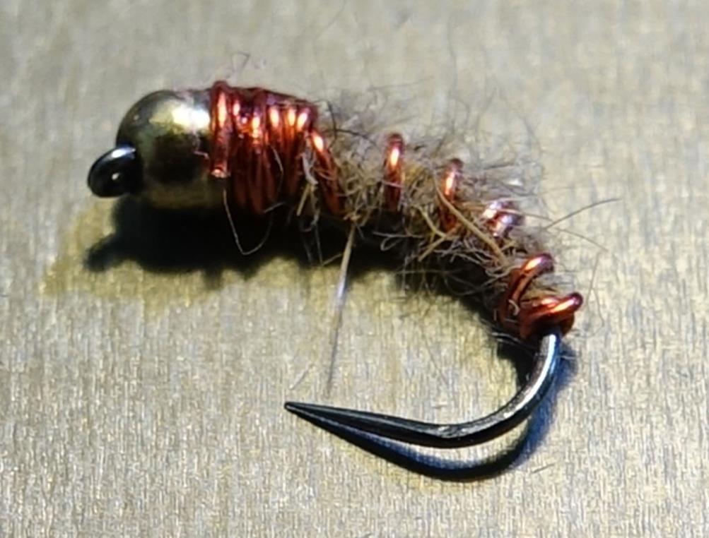 Nymphe bille dubbing lièvre hare fly tying mouche eclosion