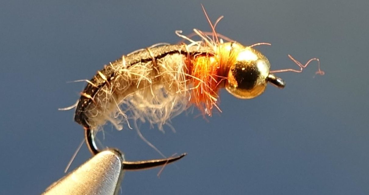 Raie nymphe bille dubbing mouche fly tying eclosion
