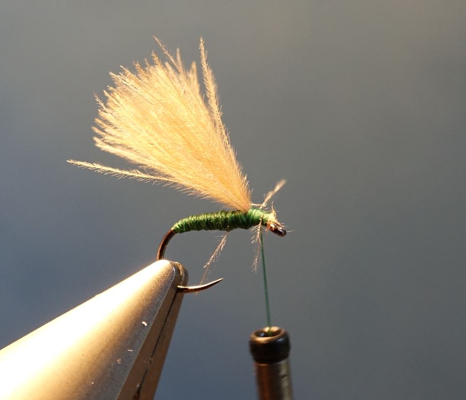 cul-vert CDC mouche fly tying eclosion
