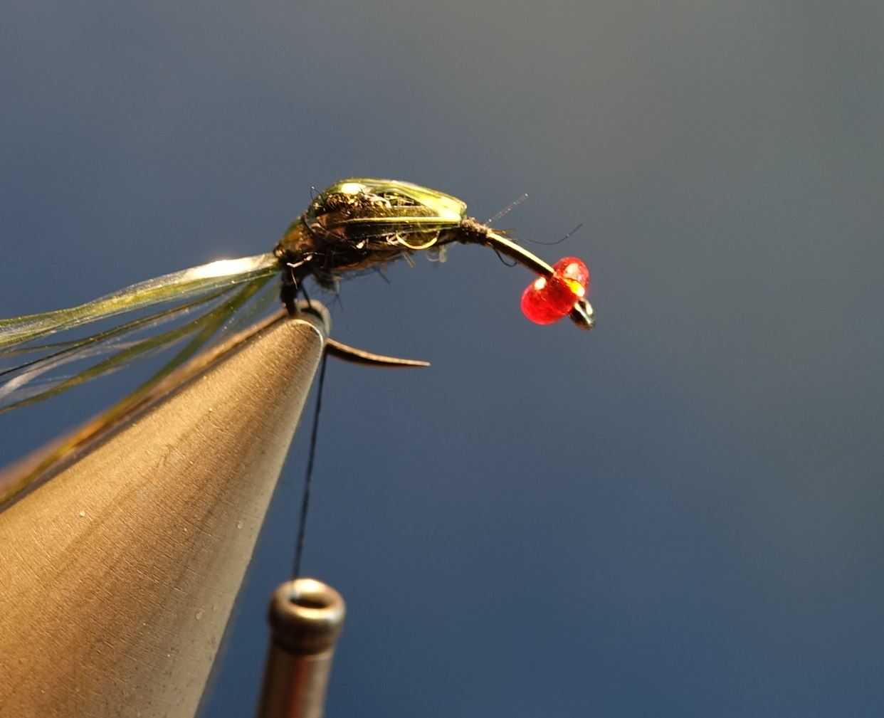 mouche bleue shit fly tying montage eclosion