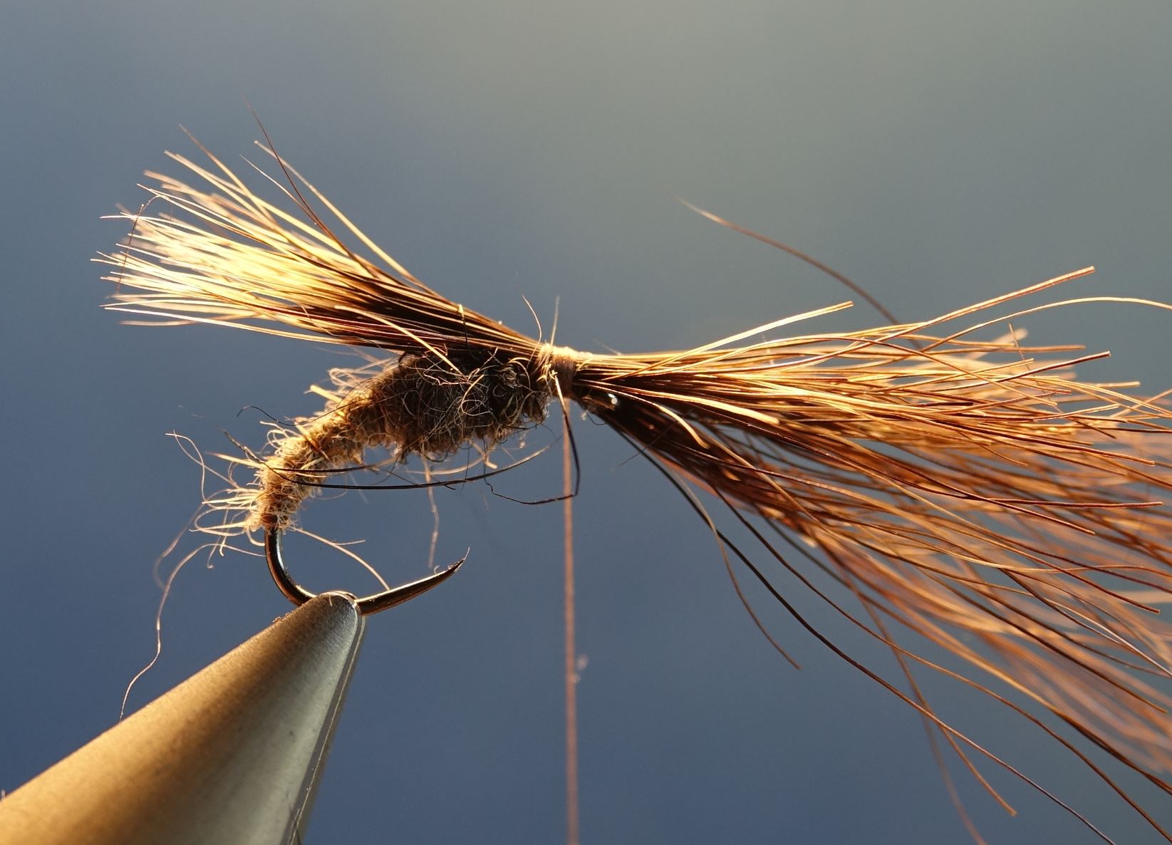 Emergente sedge marmotte fly tying mouche eclosion