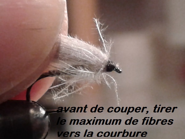 CDC parachute mouche quill fly tying éclosion