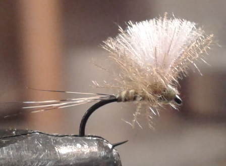 CDC parachute mouche quill fly tying éclosion