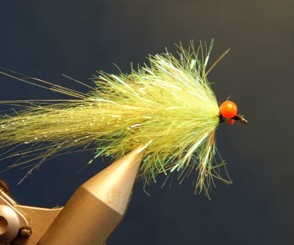 Streamer palmer chenille crystal flash lapin marabou fly tying mouche réeervoir eclosion