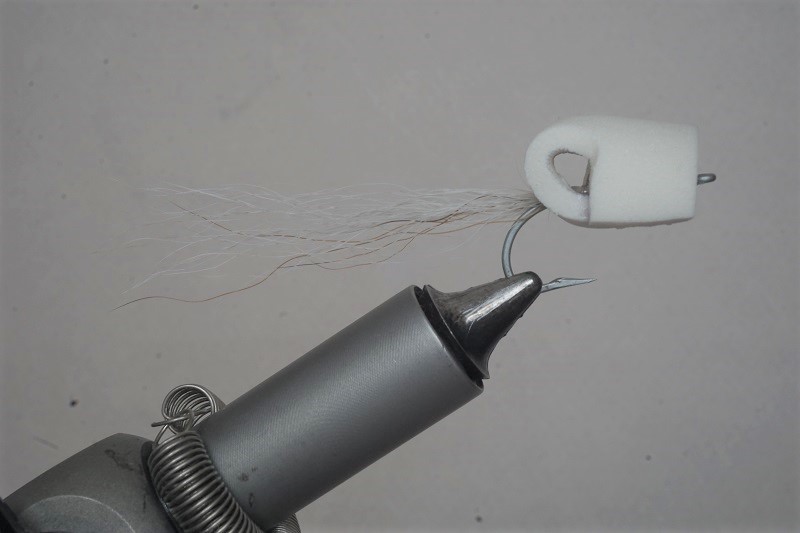 popper fly tying eclosion foam