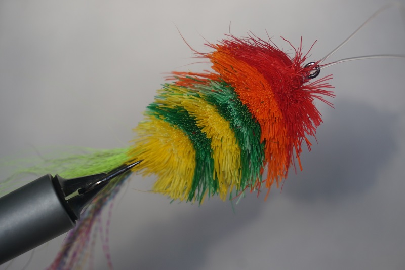 gurgler brochet pike fly tying eclosion