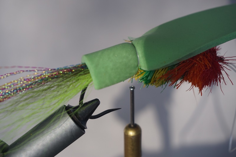 gurgler brochet pike fly tying eclosion