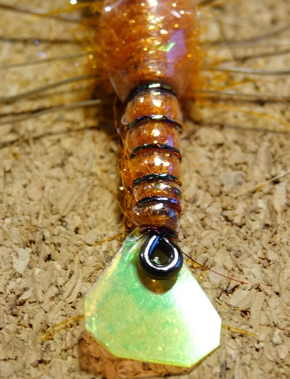 Ecrevisse craw crayfish fly tying mouche eclosion abdomen