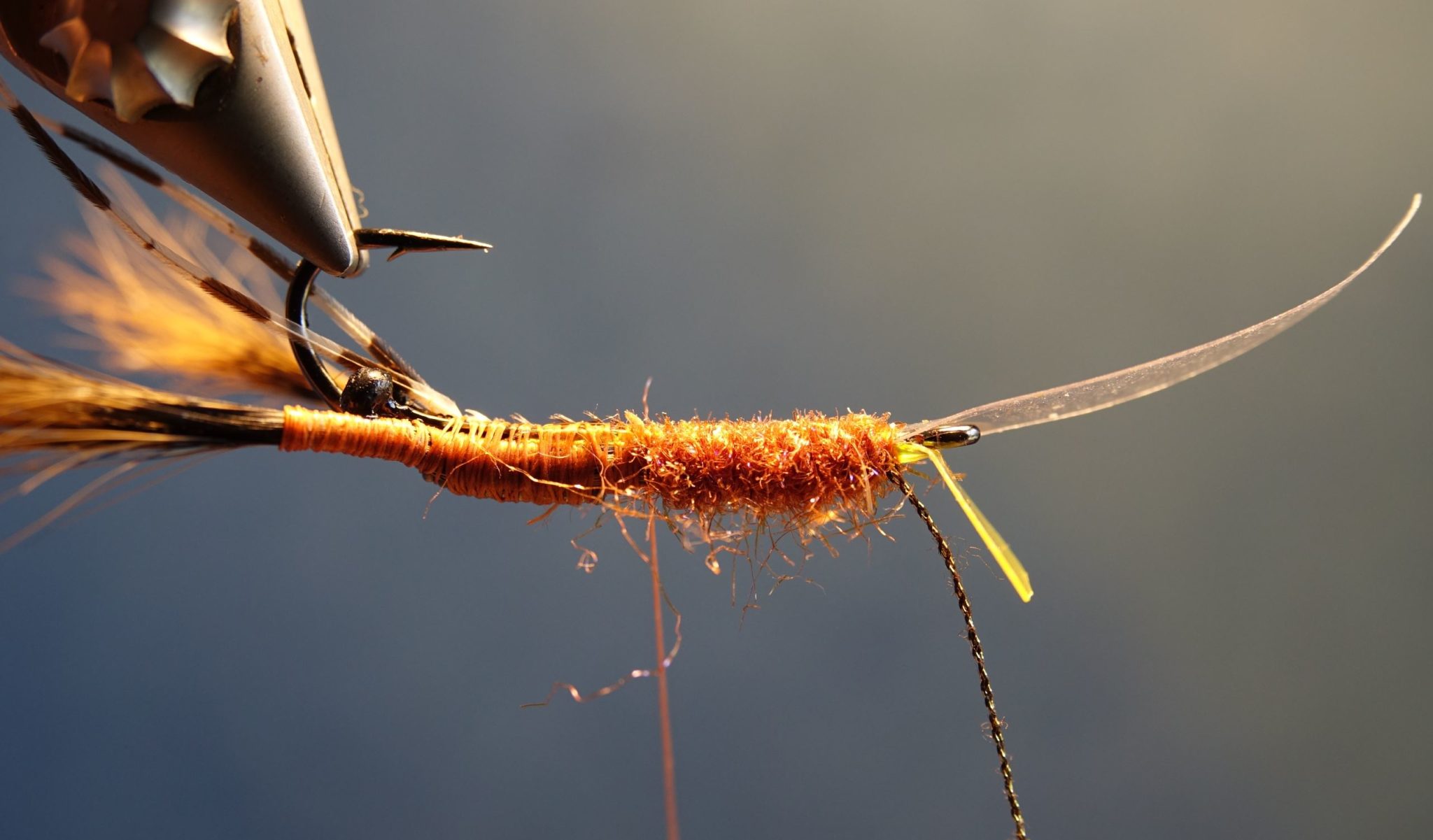 Ecrevisse craw crayfish fly tying mouche eclosion abdomen