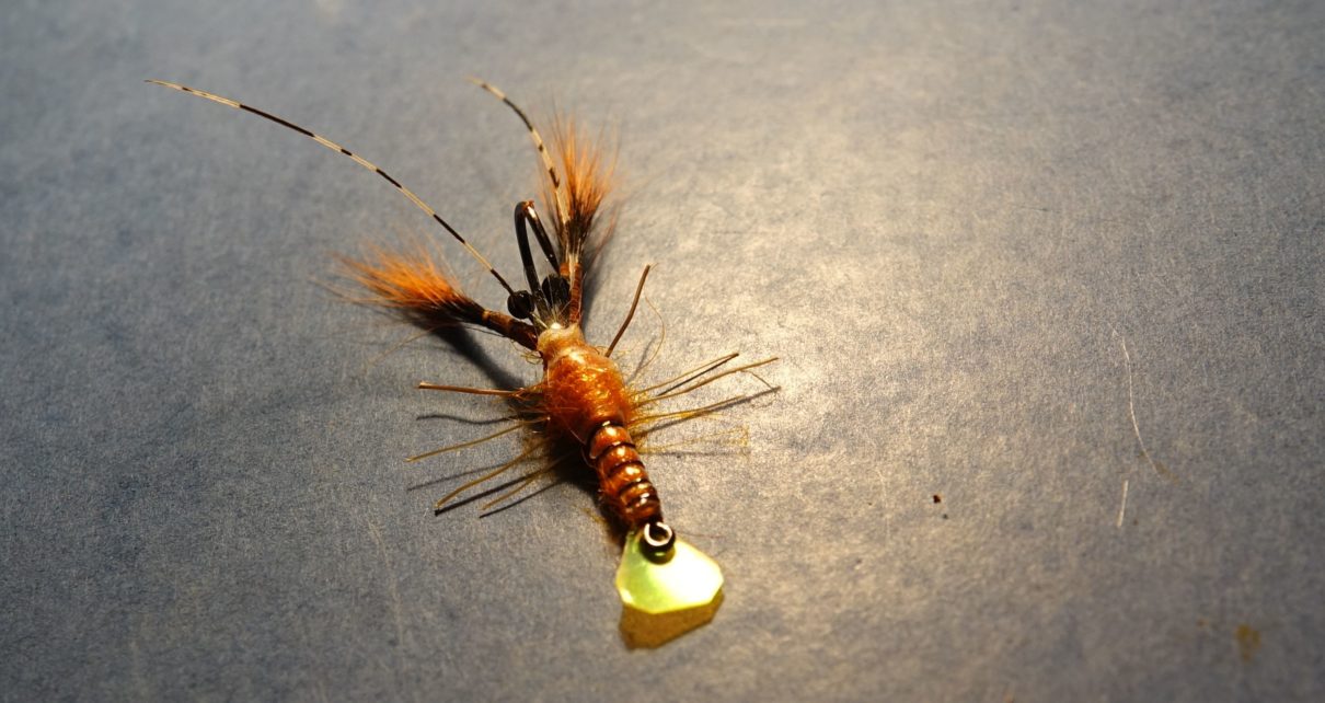 Ecrevisse craw crayfish fly tying mouche eclosion mis en avant