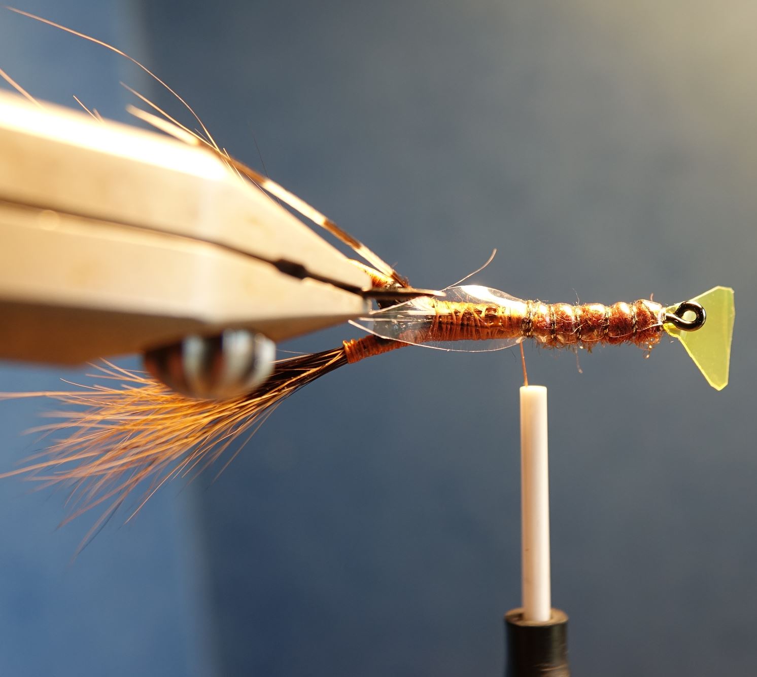 Ecrevisse craw crayfish fly tying mouche eclosion abdomen