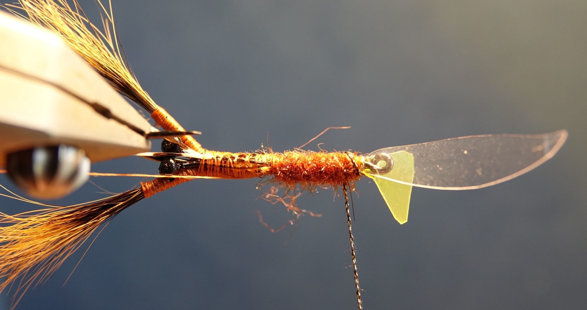 Ecrevisse craw crayfish fly tying mouche eclosion abdomen
