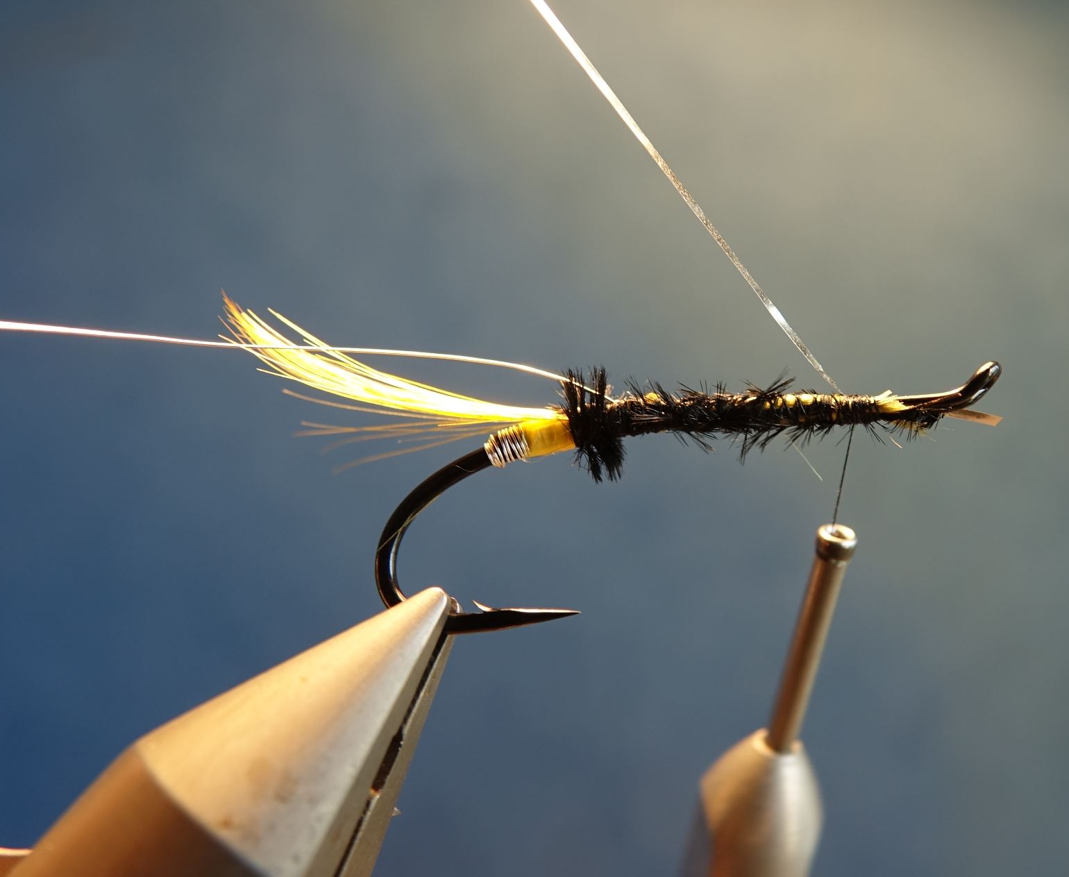 Beltra badger fly mouche salmon saumon fly tying eclosion