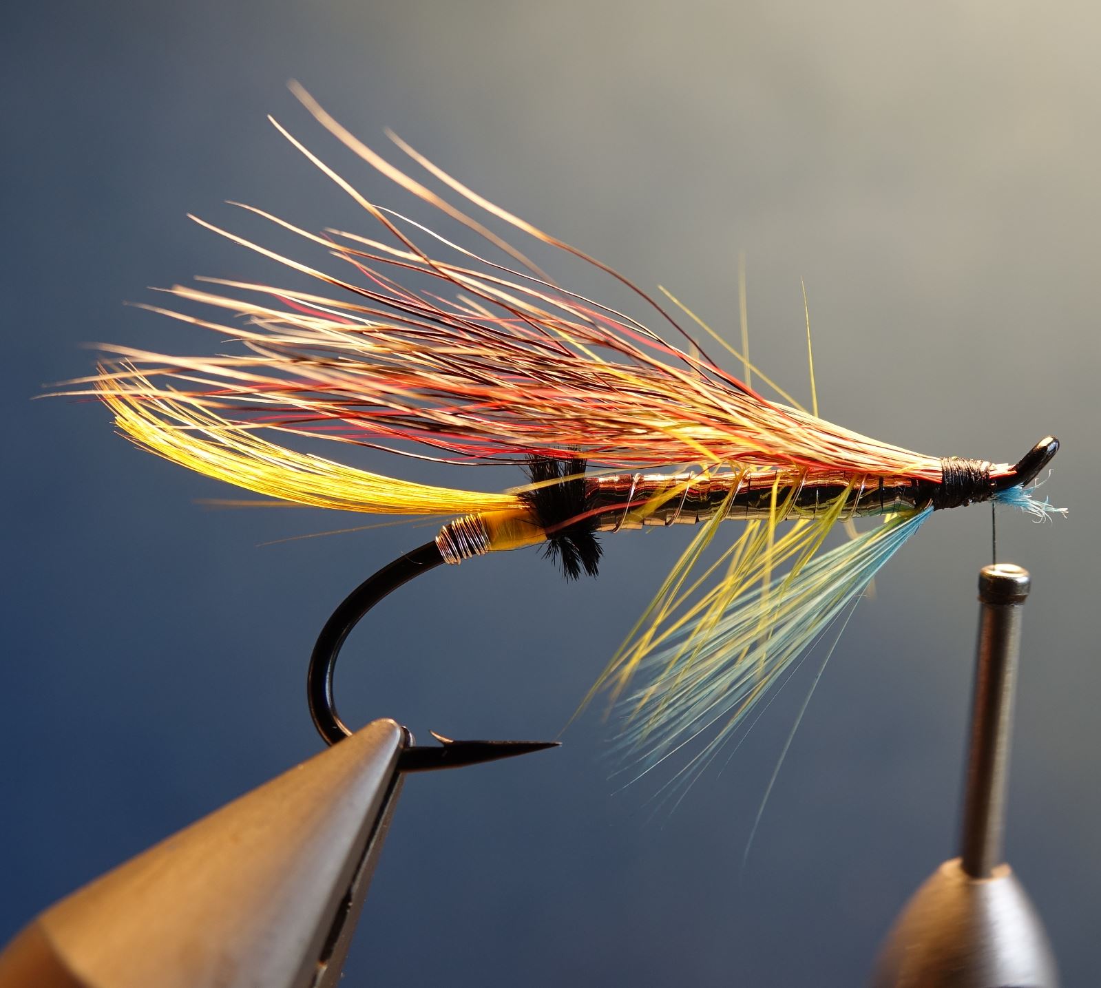 Beltra badger fly mouche salmon saumon fly tying eclosion