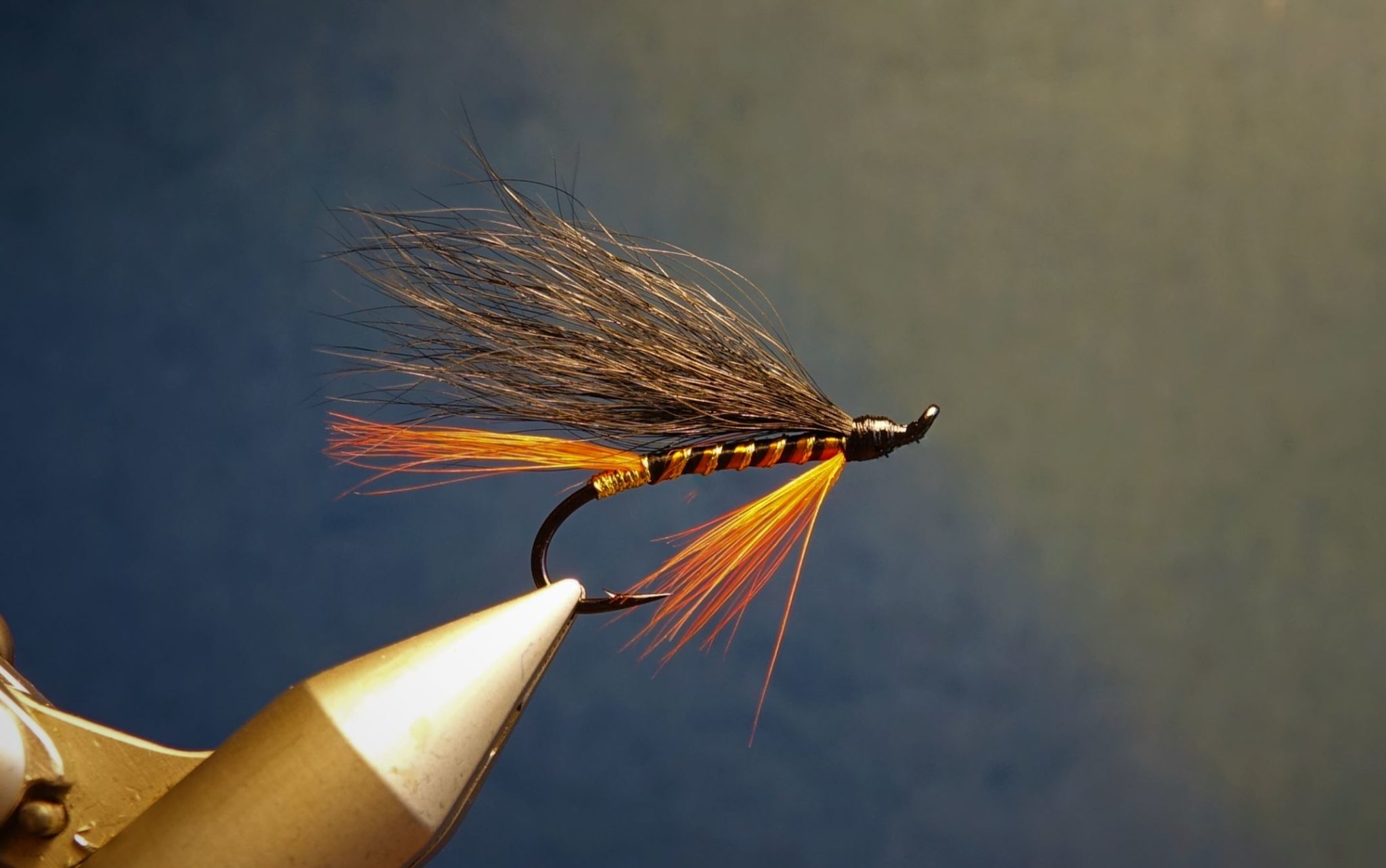 silver and blue (mouche a saumon