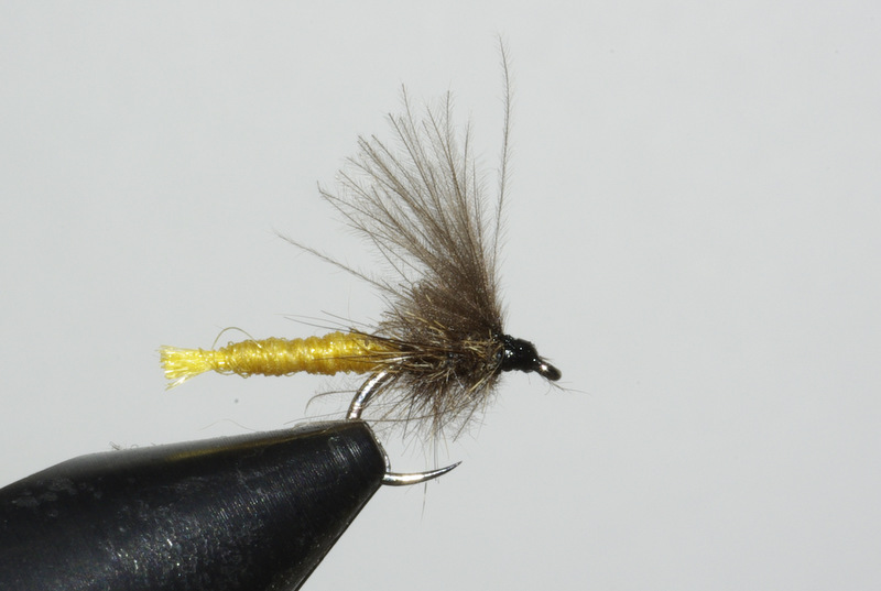 voilier crp détaché noué CDC dubbing lièvre fly mouche tying flytying eclosion