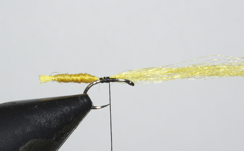 voilier crp détaché noué CDC dubbing lièvre fly mouche tying flytying eclosion