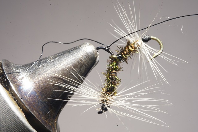 mouche tandem corps paon fly flytying tying mouche eclosion