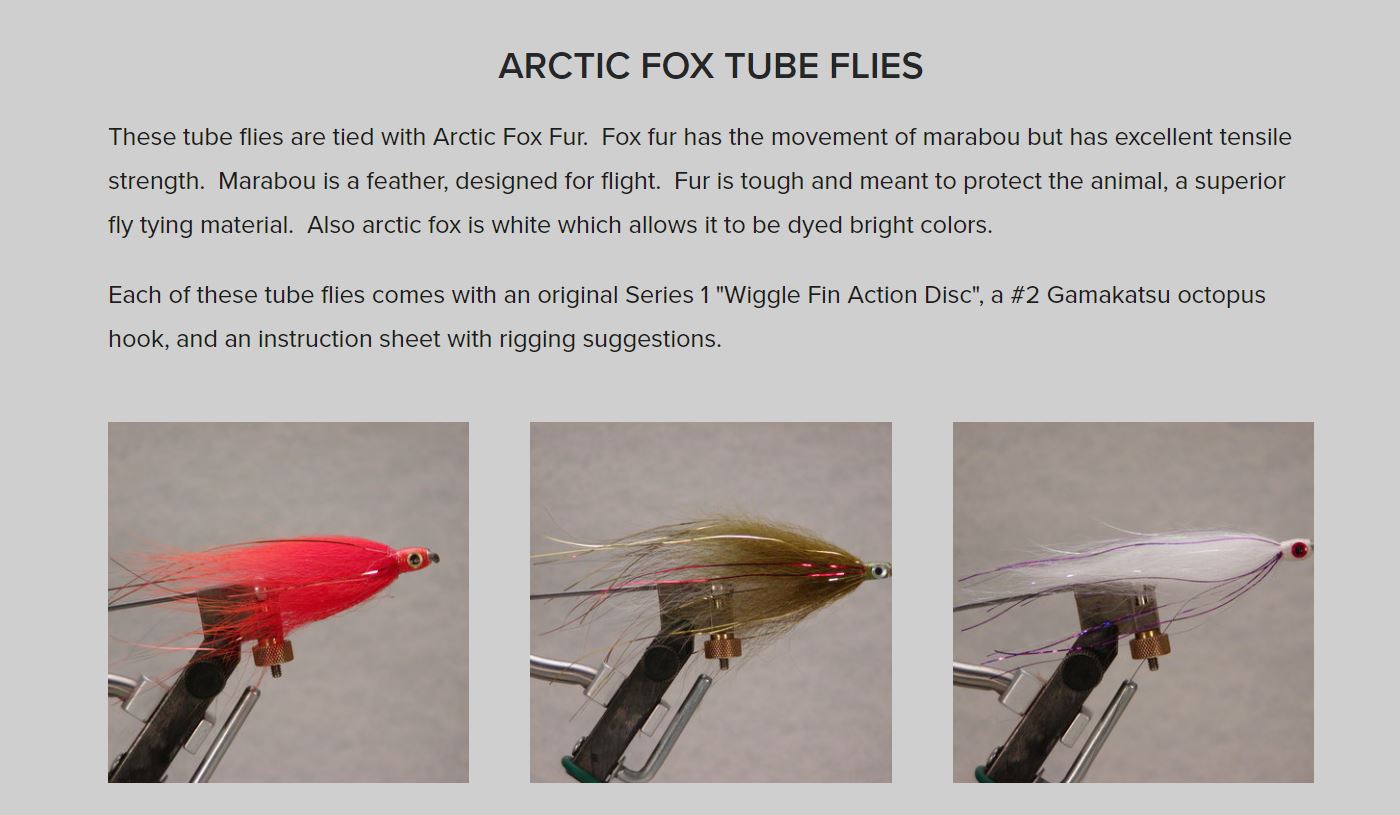 artic fox renard polaire fly tying flytying mouche eclosion fur poil saumon salmon seatrout truite de mer