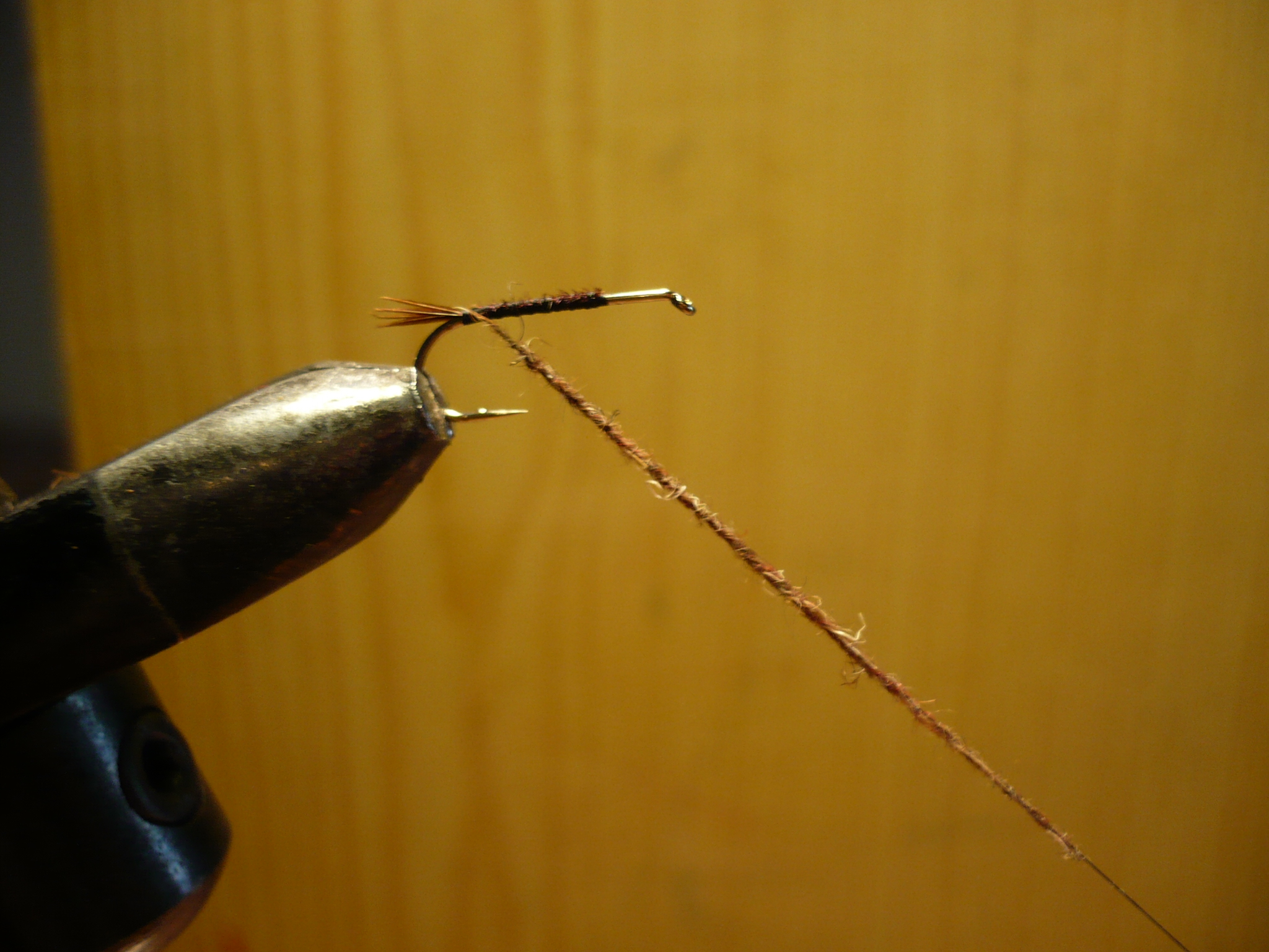 MDM mouche de may nymphe flytying tying fly eclosion