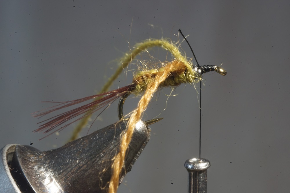 ANR flenette nymphe nymph fly tying flying eclosion