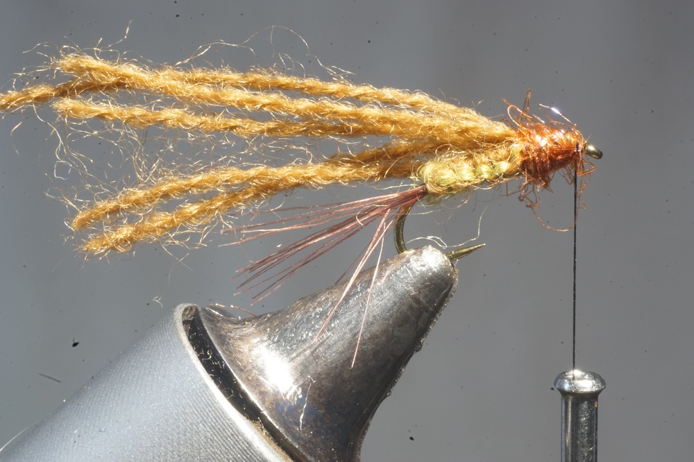 ANR flenette nymphe nymph fly tying flying eclosion