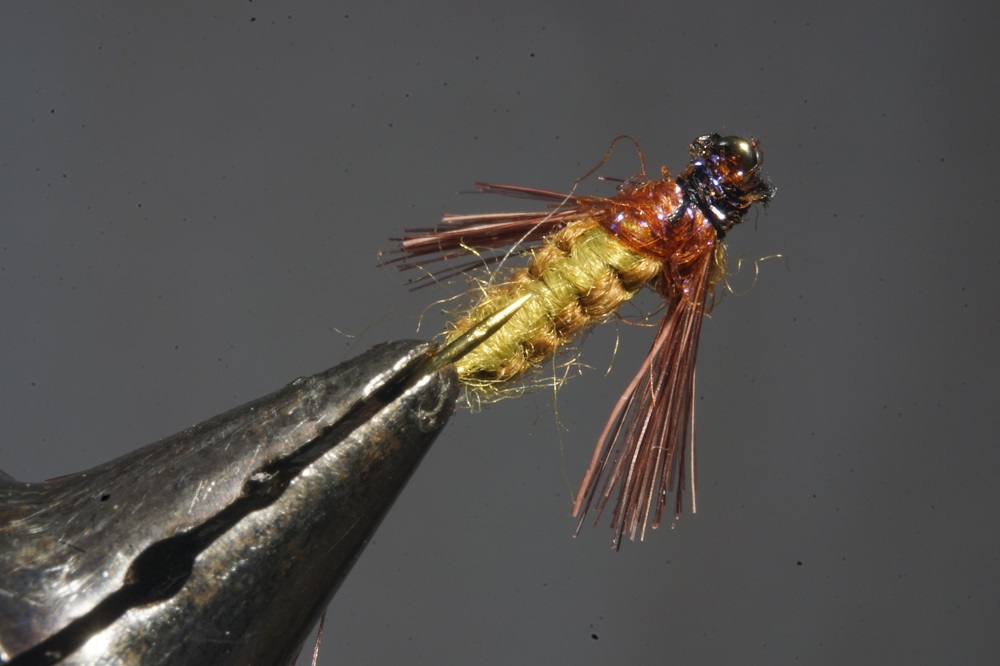 ANR flenette nymphe nymph fly tying flying eclosion