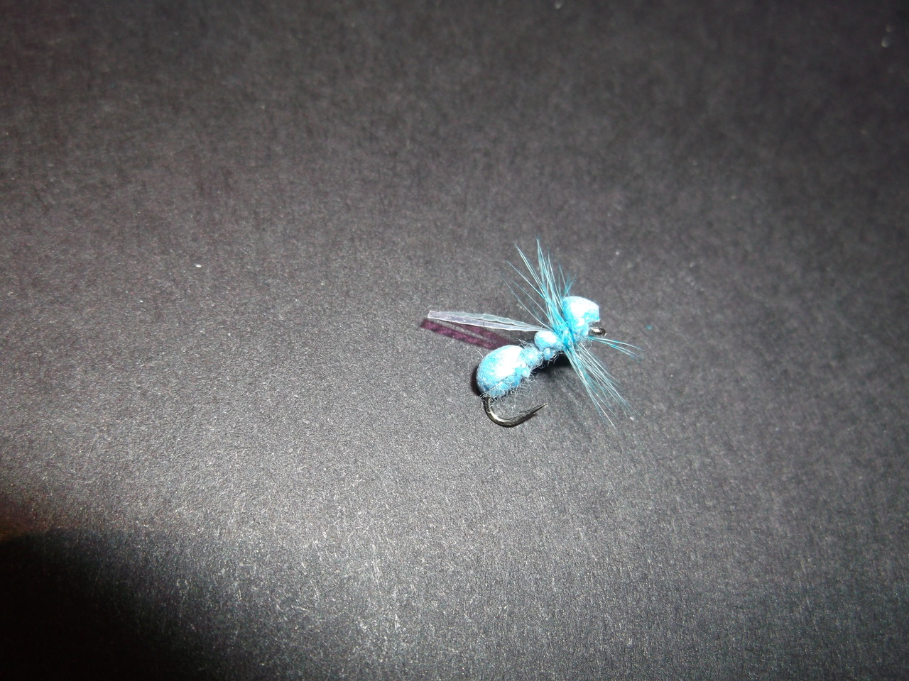 Fourmi bleue blue ant fly tying flytying mouche éclosion
