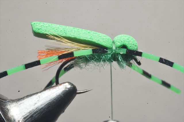 Stimulator Tchernobyl mouche fly tying flytyting eclosion