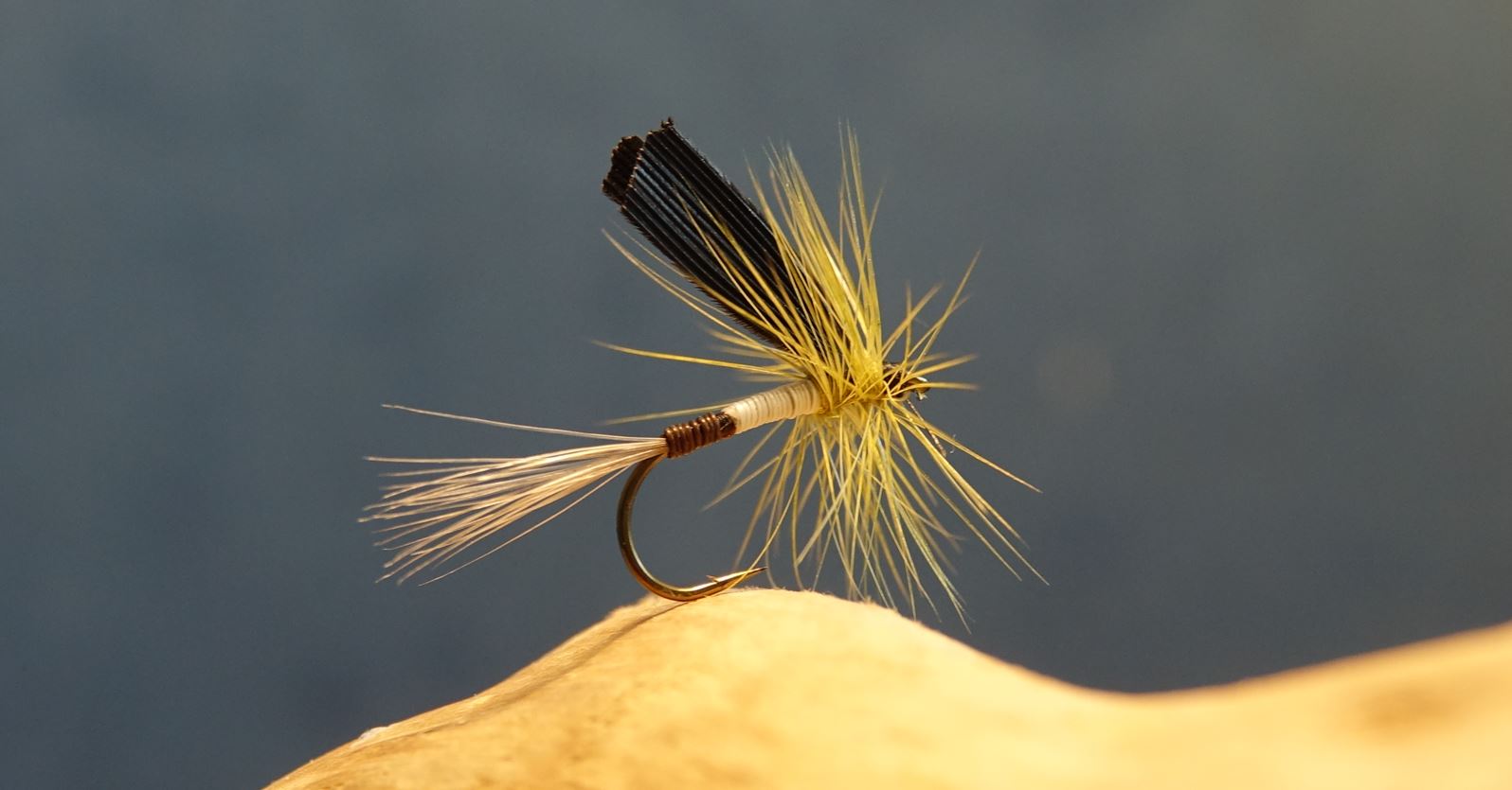 gallica olive baetis mouche fly dry flytying eclosion
