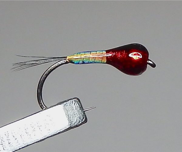 Perdigon nymph nymphe rouge red mouche fly tying Eclosion