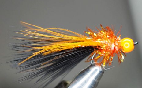 Micro streamer still water close water marabou polyfloss flytyting Enclosion