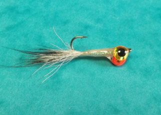 Veziluc streamer poche vitelline eclosion tniy fry flytying mouche Eclosion
