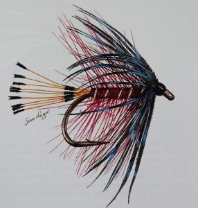 Mouches a truite de mer Jean Léger flytying fly flyfising Eclosion 3 