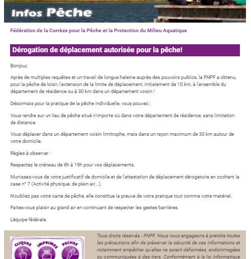 info peche