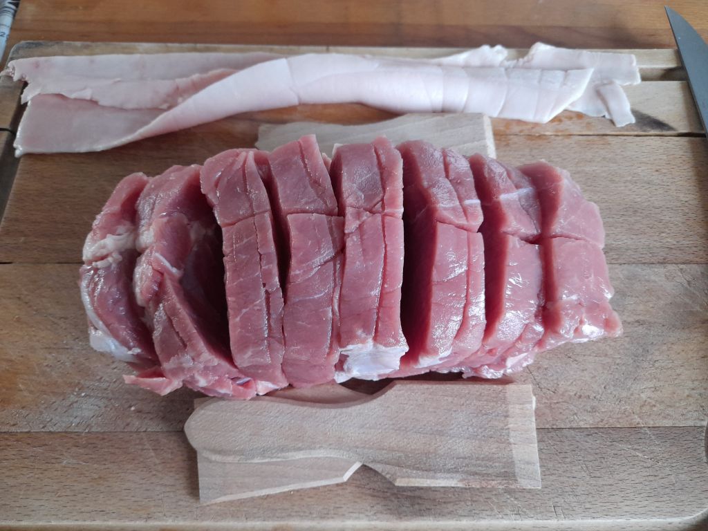 Roti de veau preparation