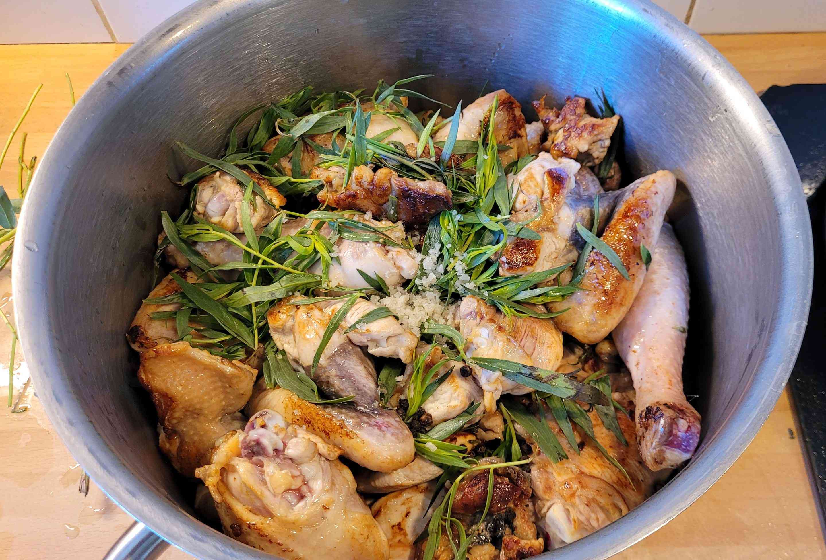 Poulet estragon 9