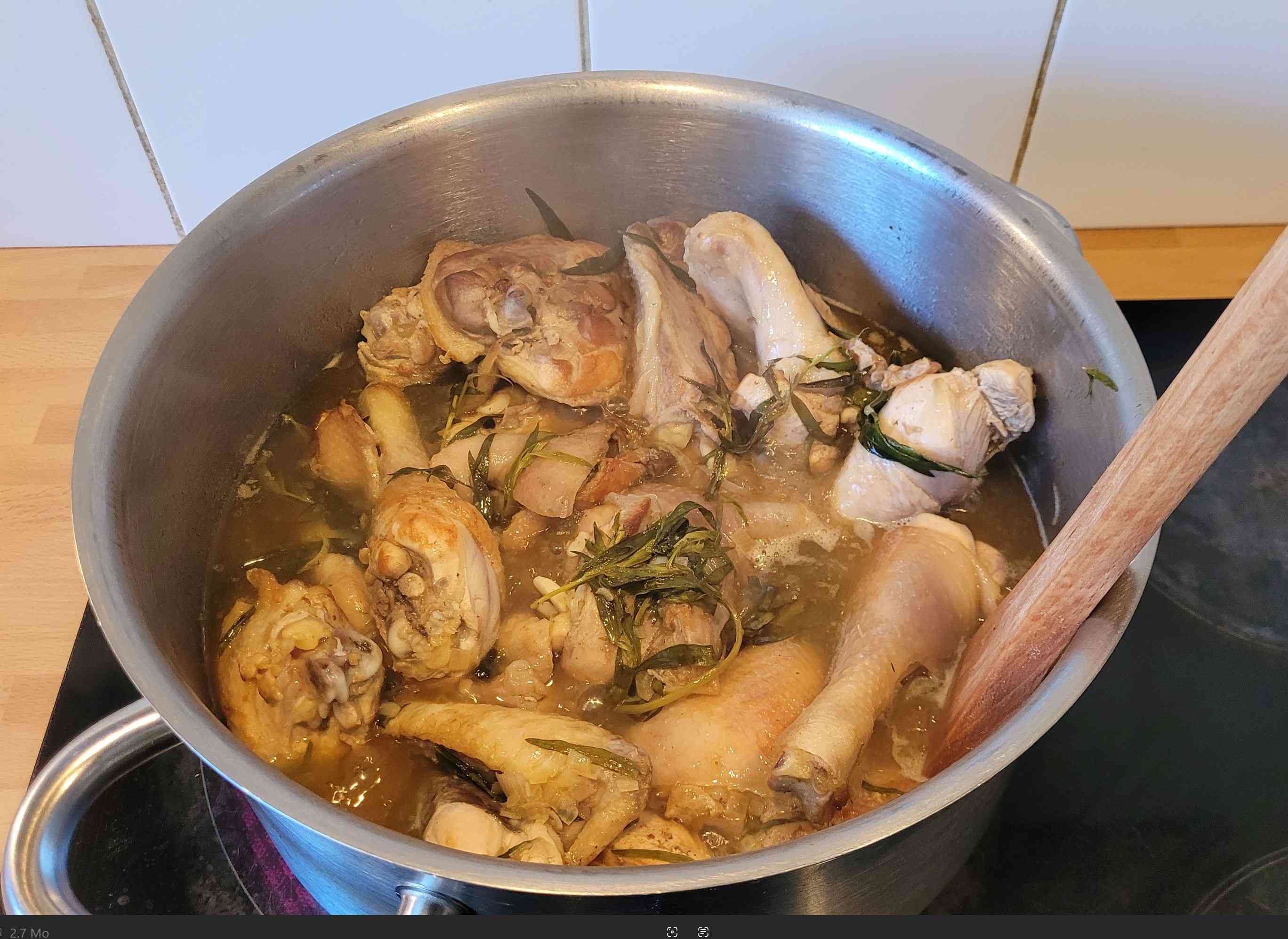 Poulet estragon 10