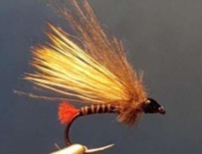 La Lilou, un sedge tag rouge - mouche d'ensemble - redoutable