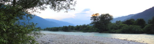 Rivière Soca (Slovénie)