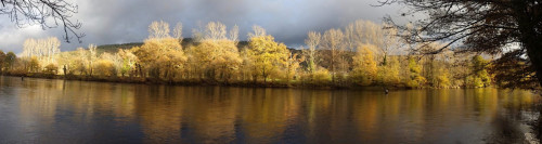 La Dordogne à Saulière