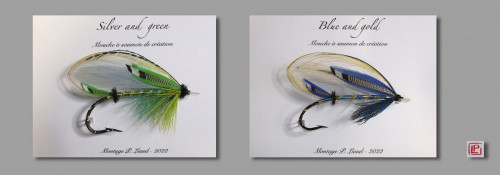 Mouches à saumon façon victoriennes