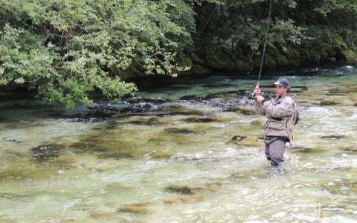 SLOVENIE - rivières ouest - pêcheurs 6