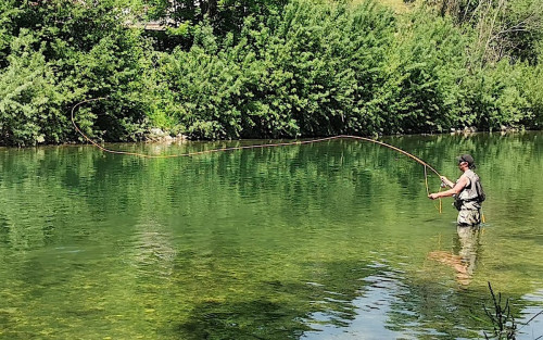 SLOVENIE - rivières ouest - pêcheurs 8