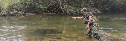 Yannick RIVIÈRE, en action sur l'Aude